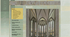 Desktop Screenshot of bauhuette-wiesenkirche.de