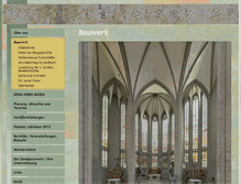 Tablet Screenshot of bauhuette-wiesenkirche.de